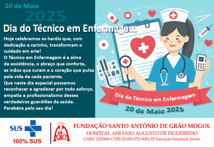 Banner Dia do Técnico em Enfermagem